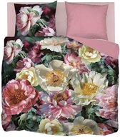 Snoozing Flower Garden - Flanel - Dekbedovertrek - Tweepersoons - 200x200/220 cm - Multi kleur