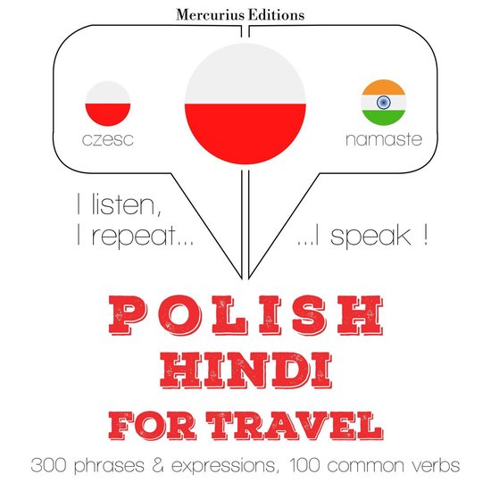Polski - hindi: W przypadku podróży - cover