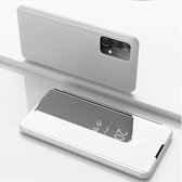 Mirror View Case - Samsung Galaxy A52 / A52s Hoesje - Zilver