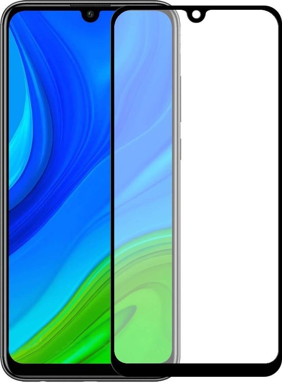 Telefoonglaasje Screenprotector Huawei P Smart 2020 - Volledig Dekkend - Geschikt voor Huawei P Smart 2020 Screenprotectors Gehard Glas - Beschermglas van rand tot rand