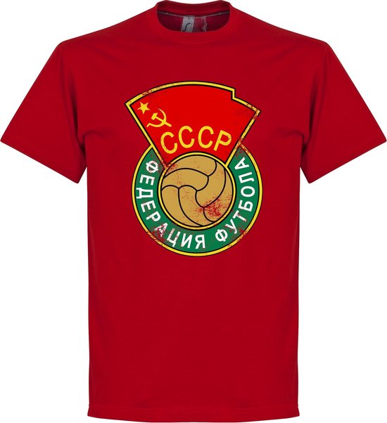 CCCP Logo T-Shirt - Rood - S