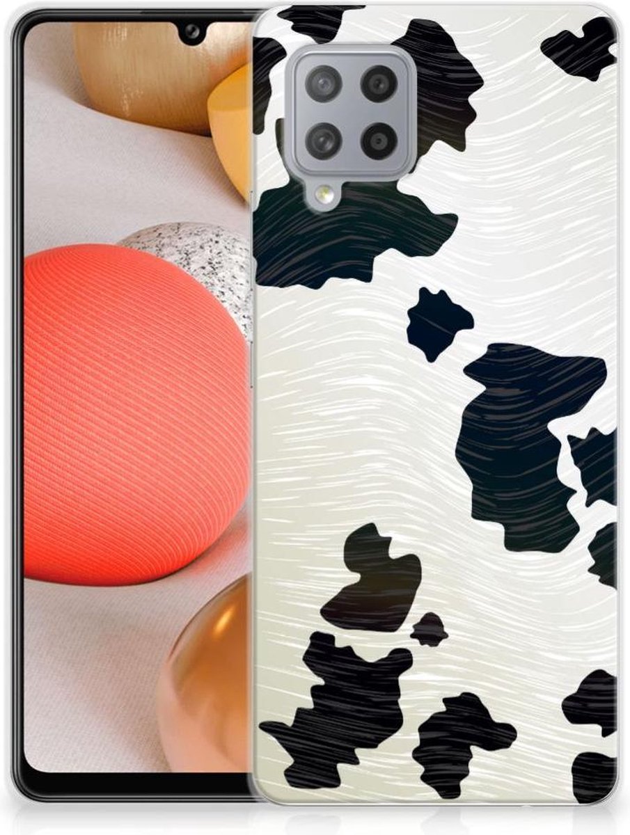 Samsung Galaxy A42 TPU Hoesje Koeienvlekken