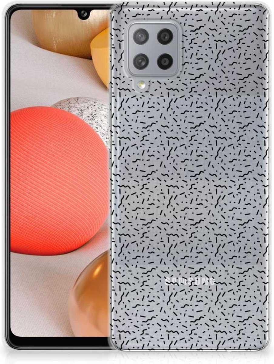 Samsung Galaxy A42 TPU bumper Stripes Dots