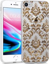 iMoshion Design voor de iPhone SE (2022 / 2020) / 8 / 7 / 6s hoesje - Grafisch - Luxe Goud