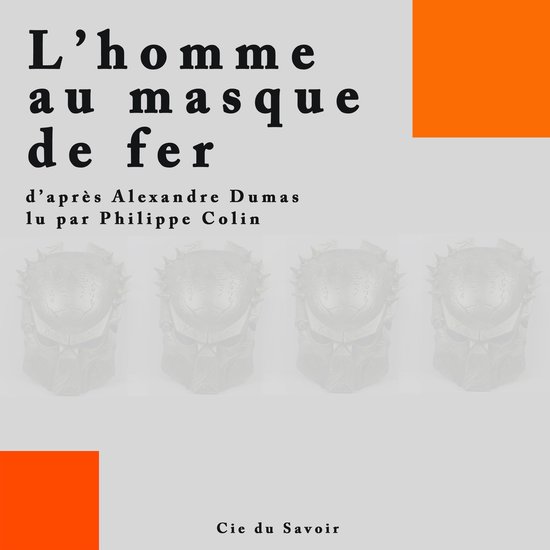 L'homme au masque de fer - cover