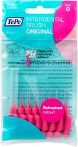 10x TePe Interdentale Ragers Original 0,4 mm Roze blister à 8 stuks