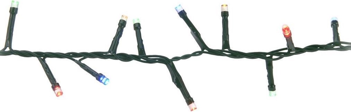 Gekleurde kerstlichtjes - microcluster - 8 meter - 400 LED-lampjes – foto 2