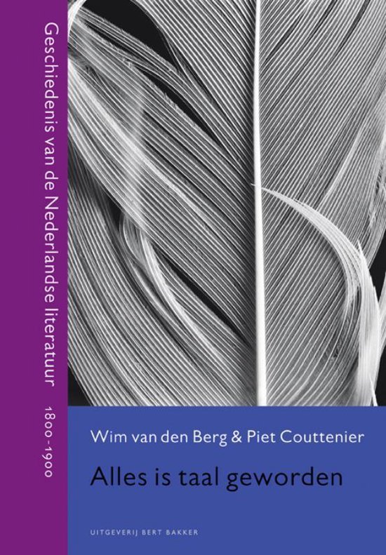 Cover van het boek 'Alles is taal geworden' van P. Couttenier en Wilma van den Berg