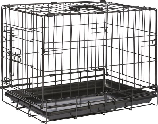 Adori hondenbench - zwart - xs - 47 x 30 x 37 cm