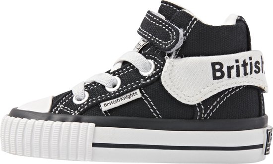 ROCO Baby jongetjes sneakers hoog - Zwart - maat 26 | bol.com