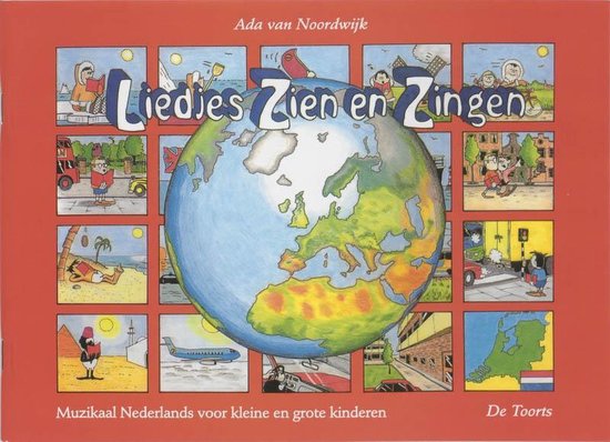 Cover van het boek 'Liedjes zien en zingen' van Ada van Noordwijk
