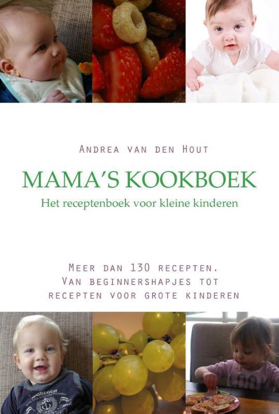 Cover van het boek 'Mama's Kookboek' van Andrea van den Hout