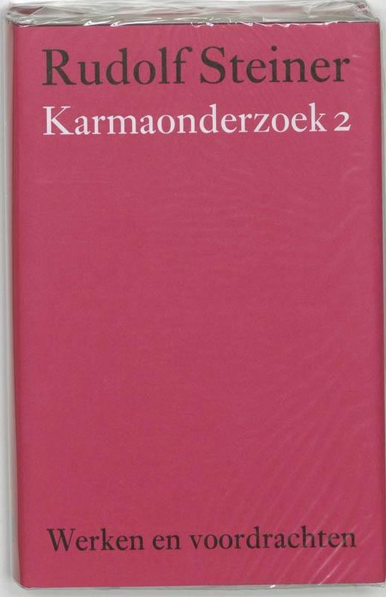 Cover van het boek 'Karmaonderzoek / 2' van Rudolf Steiner