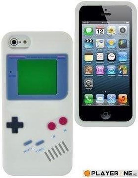 BUMPER - Coque GAME BOY IPhone 5 - White