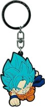 Abysse Dragon Ball Super Goku Saiyan Blue PVC Keychain (ABY