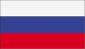 Vlag Rusland Federatie 30x45 cm