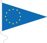 Vlag Europa punt 20X30 cm.