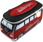 Volkswagen T1 bus multifunctionele tas – klein – rood/zwart