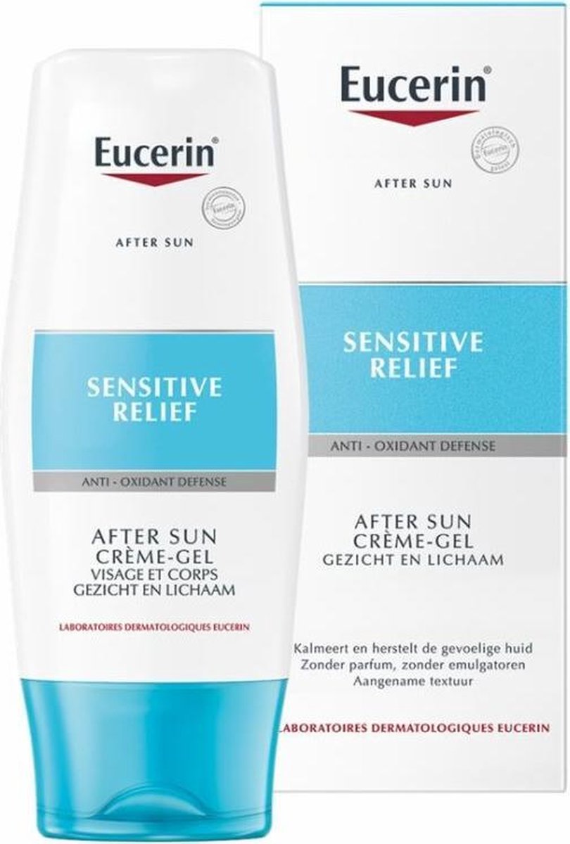 Eucerin After Sun CrèmeGel Sensitive Relief maat 150ml
