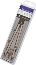 Cesieco K-8615 Passer Metaal Telescoop Insteek 3,5mm