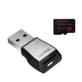 Sandisk MicroSDXC Extreme Pro 128GB UHS II 275MB/s Reader