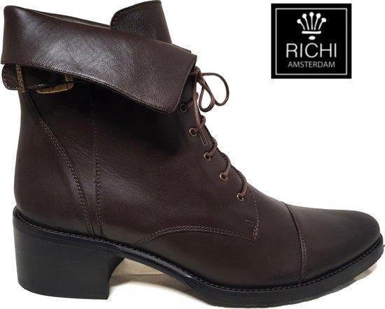 Richi Amsterdam 74771-01 Bottine Anix 09 Brown Maat 45