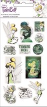 Disney Stickers Tinkerbell Glanzend Meisjes Vinyl Groen/roze