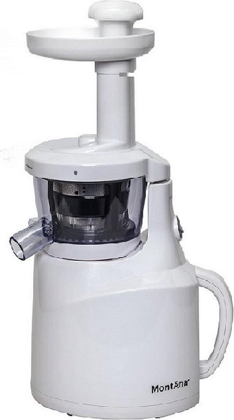 MontAna PR-179 Slowjuicer Wit inductiemotor