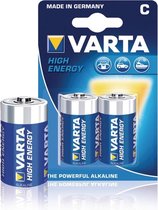 Varta C - High Energy - 2 stuks