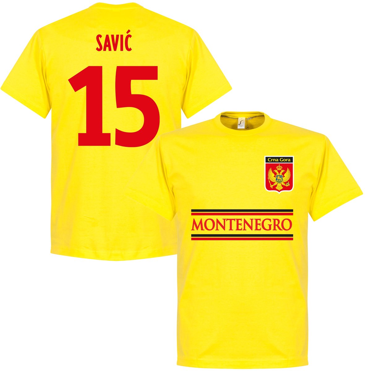 Montenegro Savic 15 Team T-Shirt  - L
