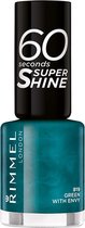 Rimmel London 60 Seconds Nagellak - Green with Envy