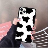 ShieldCase Holy Cow case geschikt voor Apple iPhone 11 Pro - hoesje met koeien print - koe - zwart / wit