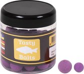Tasty Baits Mulberry Magic Pop-Up Boilie - Mixed - 50g - Paars