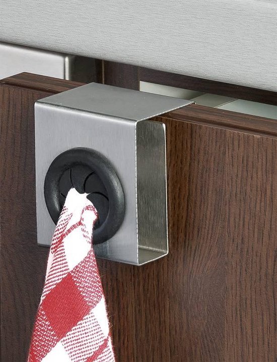 Maximex Porte-serviettes Push + Pull, lot de 4