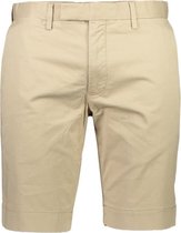 Polo Ralph Lauren  Korte Broek Beige Beige Getailleerd - Maat W33 - Heren - Lente/Zomer Collectie - Katoen;Elastaan