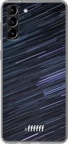 6F hoesje - geschikt voor Samsung Galaxy S21 -  Transparant TPU Case - Moving Stars #ffffff