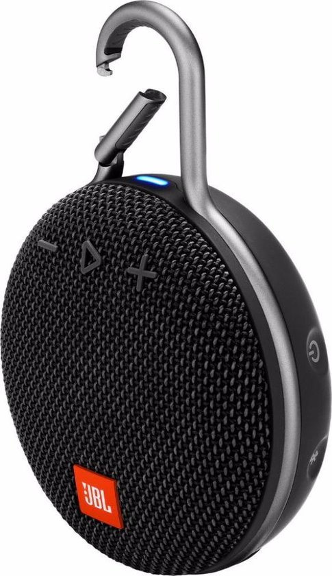 JBL Clip 3 Zwart - Draagbare Bluetooth Mini Speaker - JBL