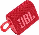 JBL Go 3 - Draadloze Bluetooth Mini Speaker - Rood