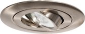 Ledmatters - Inbouwspot Nikkel - Dimbaar - 5 watt - 300 Lumen - 1800-2700 Kelvin - Dim to Warm - IP65 Badkamerverlichting