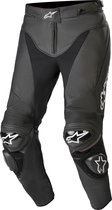 ALPINESTARS TRACK V2 BLACK LEATHER PANTS 52 - Maat - Broek