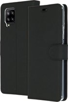 Accezz Hoesje Geschikt voor Samsung Galaxy A42 Hoesje Met Pasjeshouder - Accezz Wallet Softcase Bookcase - Zwart