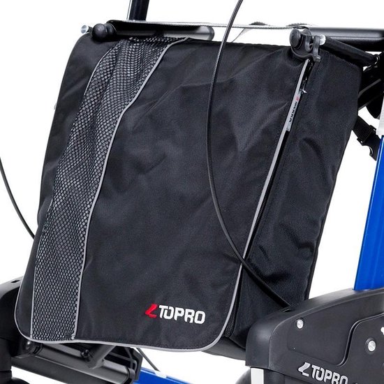 Topro Troja Odyssé Rollator - Dubbel Opvouwbaar Blauw