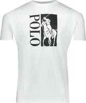 Polo Ralph Lauren  T-shirt Wit Normaal - Maat XS - Heren - Lente/Zomer Collectie - Katoen