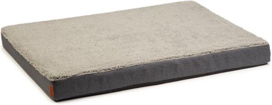 Beeztees memory foam Zira - Hondenkussen - Grijs - 100x70x9cm