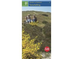Wandel- en fietskaart 3 Terschelling