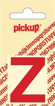 Pickup plakletter Helvetica 40 mm - rood Z
