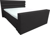 Slaaploods.nl Romance Plus - Complete Boxspring met TV Lift - t/m 43 inch - 140x200 cm - Zwart