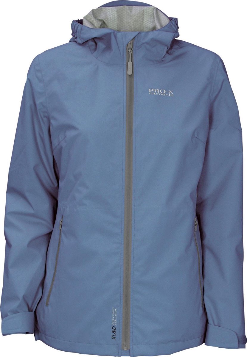 Pro-x Elements Outdoorjas Kim Dames Polyamide Blauw
