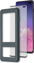 Accezz Glass Screenprotector + Applicator voor de Samsung Galaxy S10 Plus