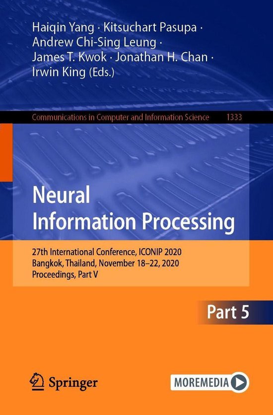 Springer Nature Proceedings Computer Science 5 - Neural Info ... - cover